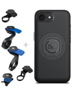 Zestaw rowerowy: etui MAG na telefon iPhone 17e (magnetyczne) + mocowanie Quad Lock