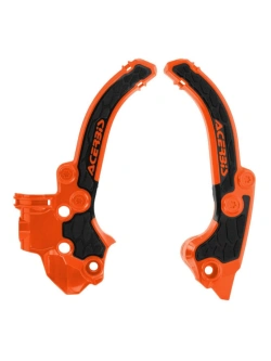Osłony ramy Acerbis X-Grip KTM 50 SX (23-)/ GasGas MC 50 (22-23) pomarańczowe
