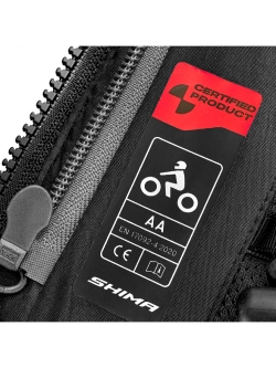 Kurtka motocyklowa damska tekstylna Shima Dune fluo-czarna