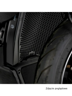 Osłona chłodnicy R&G Racing Ducati V4 (23-) czerwona