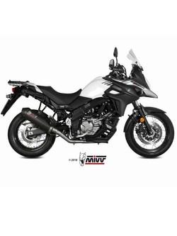 Pełny układ wydechowy (Oval) MIVV do Suzuki DL 650 V-Strom / XT (17-) carbon