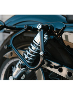 Stelaż SLC Legend Gear SW-MOTECH do sakw bocznych LC1/ LC2 Harley Davidson modele Sportster [na lewą stronę]