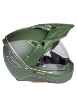 Kask adventure Klim X1 Alpha zielony matowy
