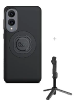 Zestaw: etui MAG na telefon Samsung Galaxy S25 Edge (magnetyczne) + statyw/ selfie stick Quad Lock