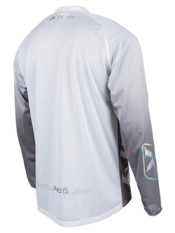 Bluza enduro Klim XC Lite biało-szara