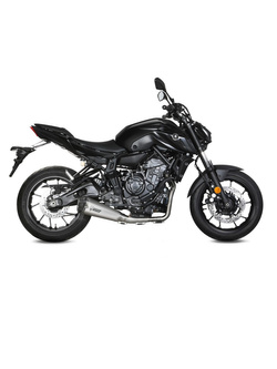 Pełny układ wydechowy (Delta Race) MIVV do Yamaha MT-07 (21-) srebrny