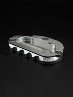 Poszerzenie stopki motocyklowej R&G Racing BMW R 1300 GS (23-) srebrna