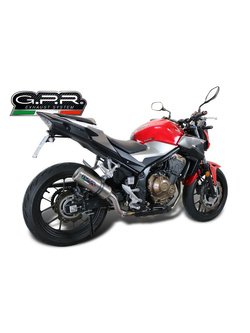 Tłumik G.P.R M3 Inox [Slip-On, Stainless Steel] - Honda CB 500 F [19-20] e4