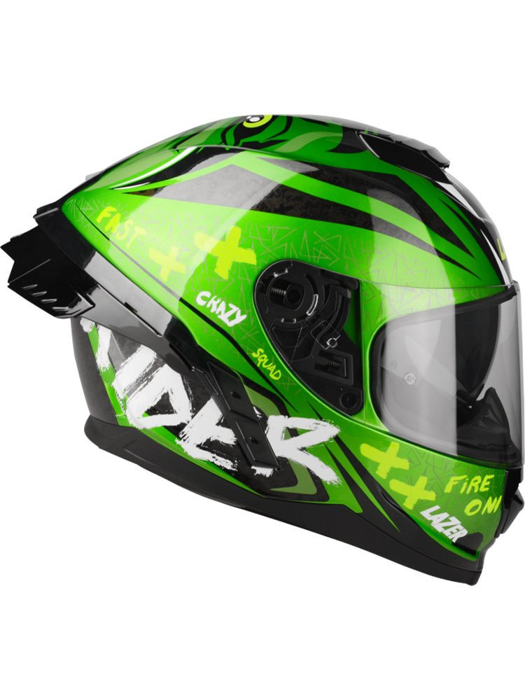 Kask integralny Lazer Rafale SR Oni zielony