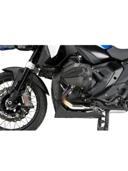 Spoilery silnika PUIG Pista 6 BMW R1300GS (23-)/R1300R/Azul Snapper Rocks/Exclusive/Option 719/Performance/RS/RT/ (24-) czarne matowe