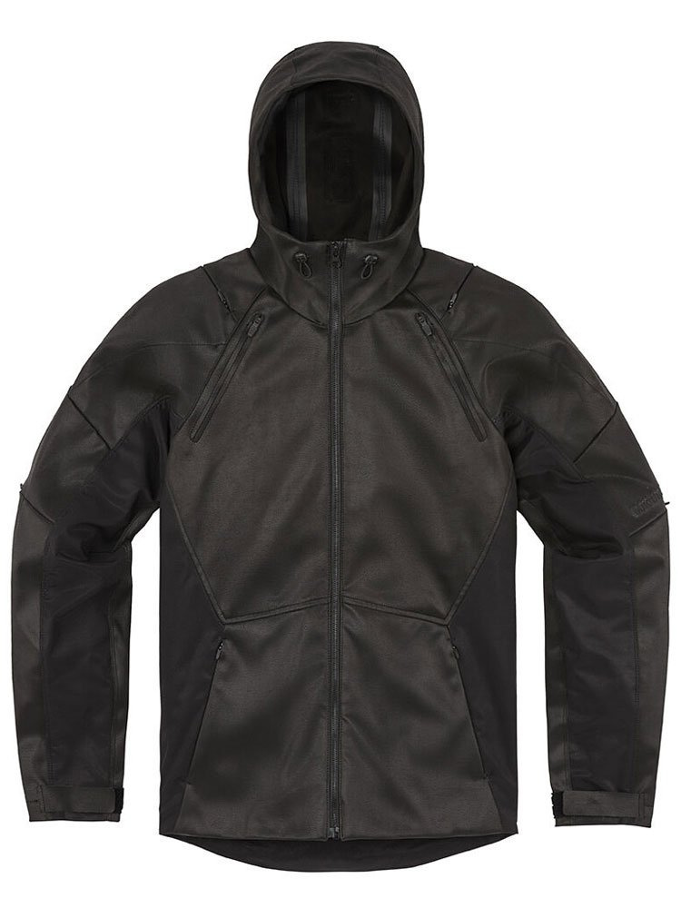 Kurtka motocyklowa tekstylna Icon Synthhawk czarna