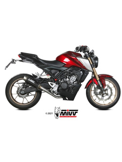Pełny układ wydechowy (GP Pro) MIVV do Honda CB 125 R (21-24) carbon