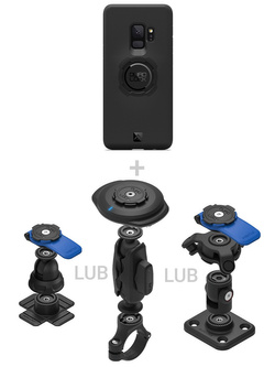 Zestaw 360 Quad Lock: etui na telefon Samsung Galaxy S9 oraz wybrane komponenty