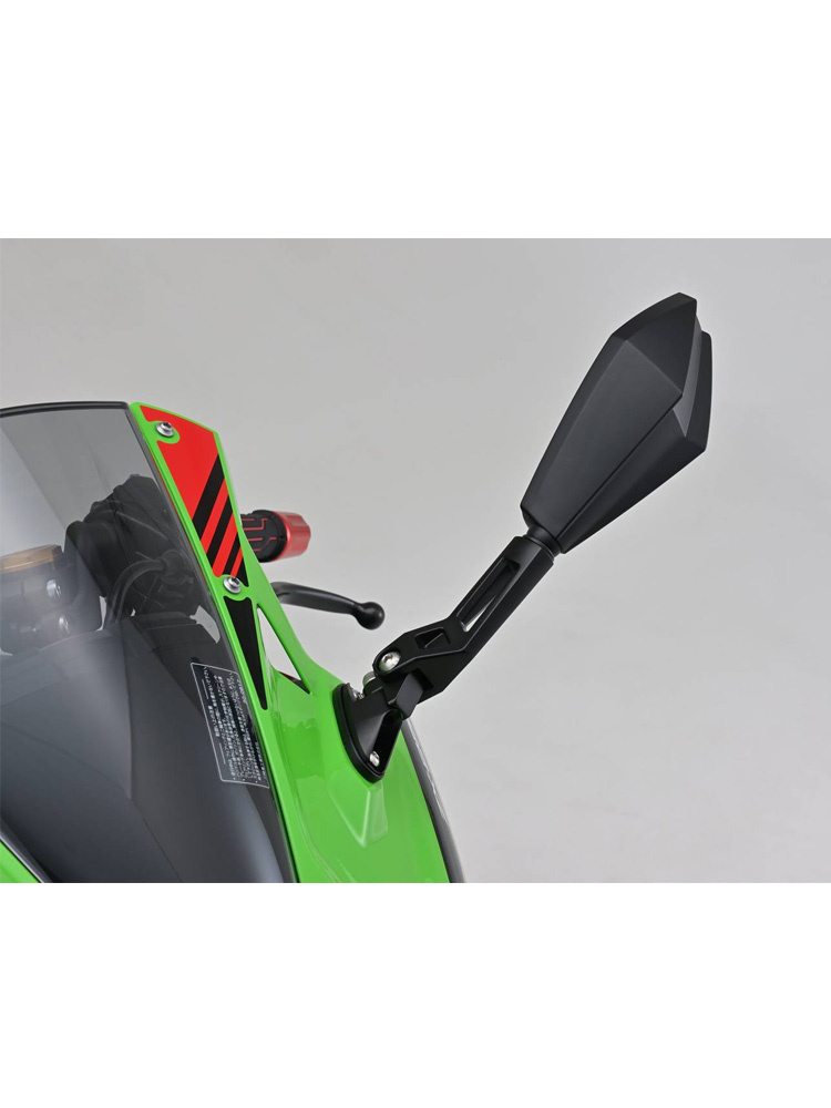 Lusterko D-MIRROR-11 Daytona na lewą stronę, montowane na owiewce czarne