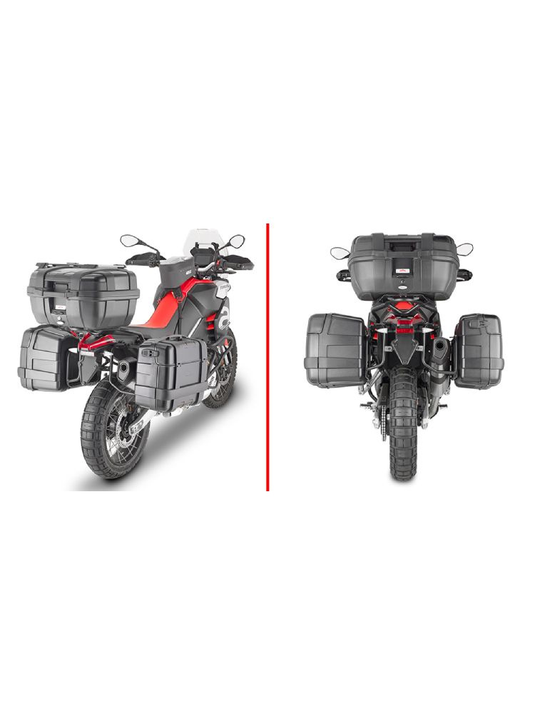 Stelaż kufrów bocznych Monokey Givi One-Fit Aprilia Tuareg 660 (21-)/ Rally (25-)