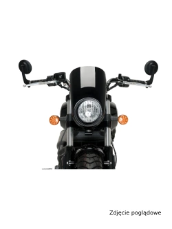 Półowiewka motocyklowa sportowa PUIG Anarchy Indian Scout (17-20)/ Scout Bobber (18-) czarna matowa