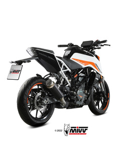 Tłumik motocyklowy Slip-On (GP Pro) MIVV do KTM Duke 125 / Duke 390 (21-) czarny