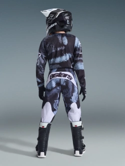 Spodnie cross dziecięce Alpinestars MX Fluid Lahnd czarno-szare-camo