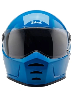 Kask integralny Biltwell Lane Splitter Solid niebieski