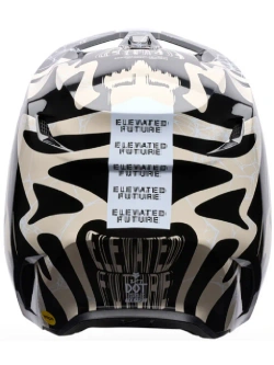 Kask enduro dziecięcy Fox V1 Diffuse czarno-brązowy