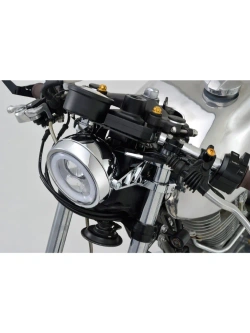Reflektor przedni Daytona Capsule120 LED chromowany [120mm]