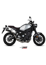 Pełny układ wydechowy (GHIBLI) MIVV do Yamaha XSR 900 (16-20) czarny