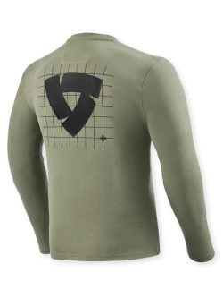 Koszulka z długim rękawem REV’IT! Fable zielona
