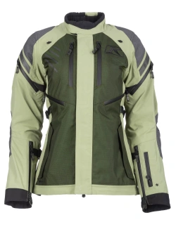 Kurtka motocyklowa damska tekstylna Klim Artemis zielona