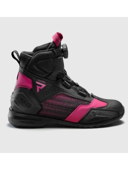 Buty motocyklowe Rebelhorn Core czarno-różowe
