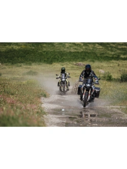 Kurtka motocyklowa tekstylna Klim Carlsbad niebiesko-czerwona