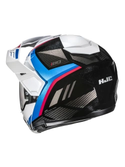 Kask szczękowy HJC I80 Imes biało-niebieski