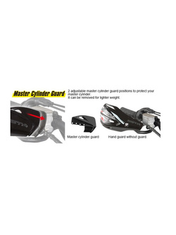 Handbary Zeta do Honda CRF250L / CRF300L / RALLY (21-) czarne