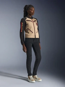 Kurtka motocyklowa damska tekstylna Alpinestars Stella Grace czarno-brązowa