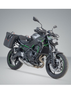 Sakwy wodoodporne SysBag WP M/M SW-MOTECH + stelaże SLC Kawasaki Z 650 (16-)/ S (25-), Ninja 650 (17-) [pojemność: 2 x 17-23L]