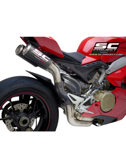 Układ wydechowy SC Project 2-1-2 CR-T M2 Carbon - Ducati Panigale V4 / V4 S [19-20]