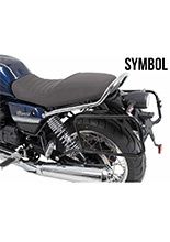 Stelaż boczny Hepco&Becker Moto Guzzi V7 Special/ Stone/ Centenario (850 ccm) (21-24) montowany na stałe chrom