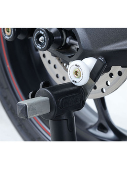 Rolki Wahacza R&G do BMW/ Triumph/ Royal Enfield (wybrane modele) białe