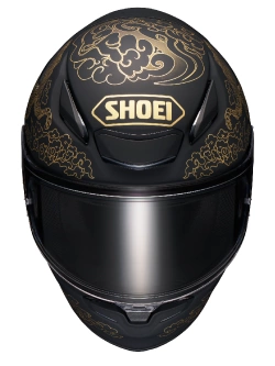 Kask integralny Shoei NXR2 Fearless TC-5 czarno-złoty