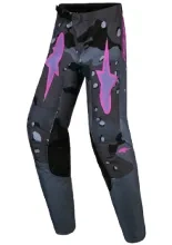 Spodnie cross dziecięce Alpinestars MX Fluid Lone szaro-fioletowe