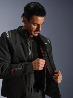 Kurtka motocyklowa tekstylna Alpinestars Andes V4 Drystar czarna