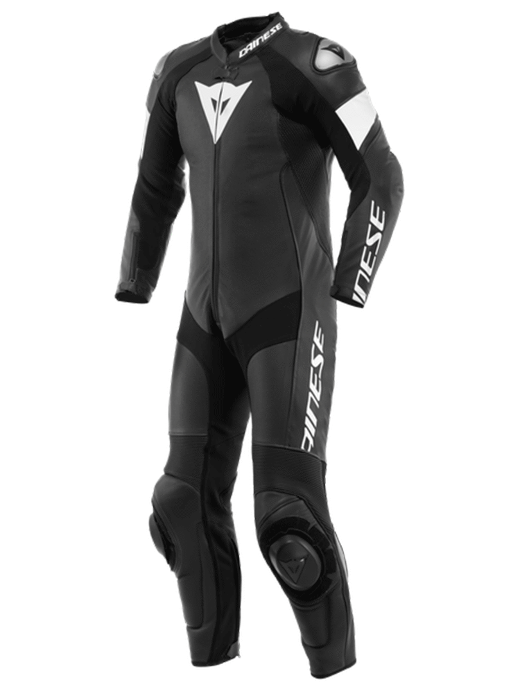 Kombinezon motocyklowy jednoczęściowy Dainese Tosa czarno-biały