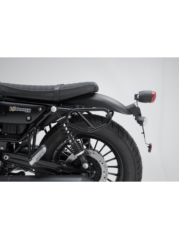 Stelaż boczny SLC SW-Motech Moto Guzzi V9 Roamer/Bobber (15-) [na lewą stronę]