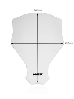 Szyba motocyklowa WRS Caponord Honda CRF1100L Africa Twin (20-23) przezroczysta