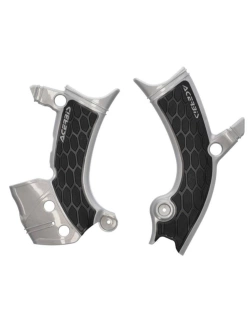 Osłony ramy Acerbis X-Grip Yamaha YZ 450F (23-)/ 250F (24-) szare