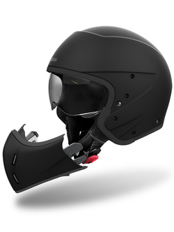 Kask modułowy Airoh J110 czarny matowy
