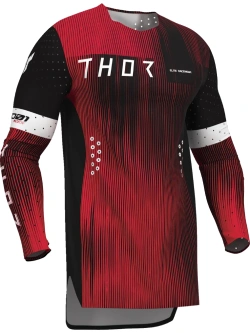 Bluza enduro Thor Sportmode Vanish czarno-czerwona