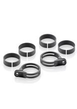 Zestaw montażowy do przednich kierunkowskazów Rizoma do wybranych modeli Ducati/Honda/Indian/Kawasaki [50/52 mm]