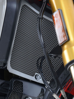 Osłona chłodnicy oleju R&G Racing Ducati (wybrane modele) srebrna