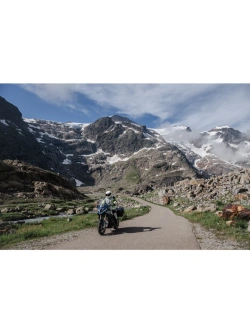 Kurtka motocyklowa tekstylna Klim Latitude szaro-fluo żółta