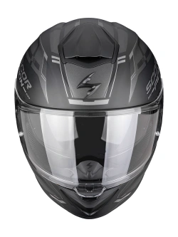 Kask integralny Scorpion EXO-530 AIR Slope czarno-srebrny matowy